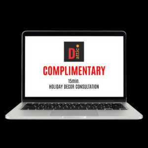 Complimentary 15min. Holiday Decor Intro Consultation (virtual)