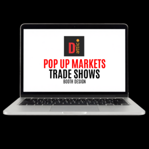 Pop Up Market - Trade Show - Booth Design (Virtual)